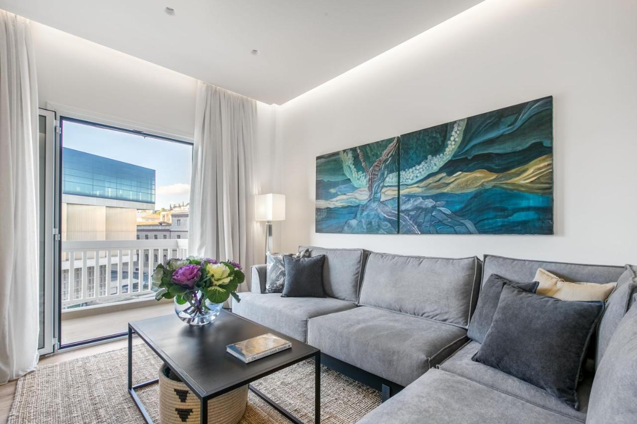 Ferienwohnung Modern Flat In The Grounds Of Acropolis Monuments -Armonia- Athen Exterior foto