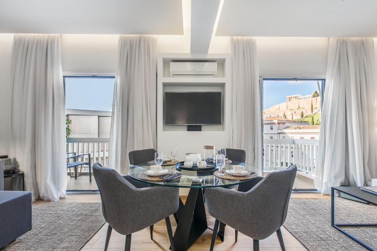 Ferienwohnung Modern Flat In The Grounds Of Acropolis Monuments -Armonia- Athen Exterior foto