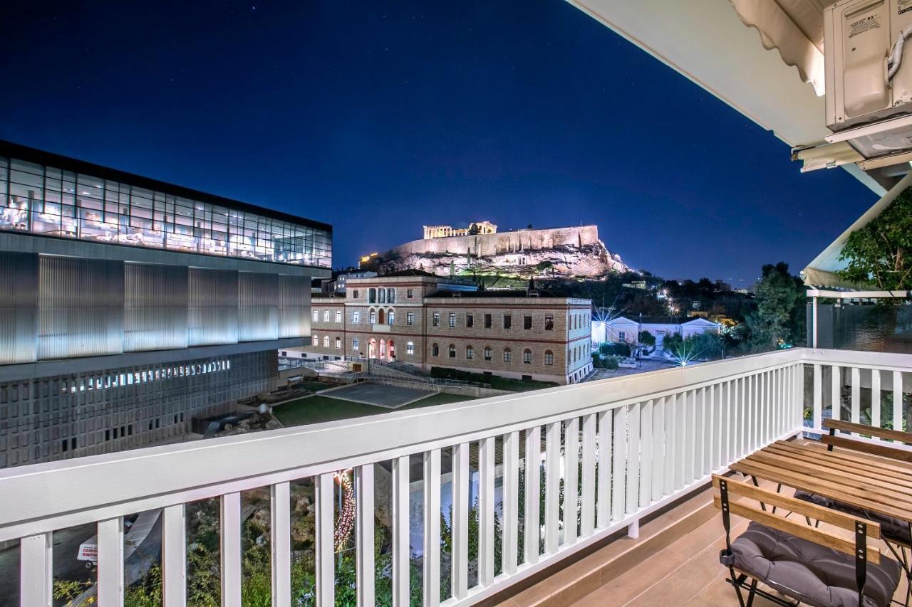 Ferienwohnung Modern Flat In The Grounds Of Acropolis Monuments -Armonia- Athen Exterior foto