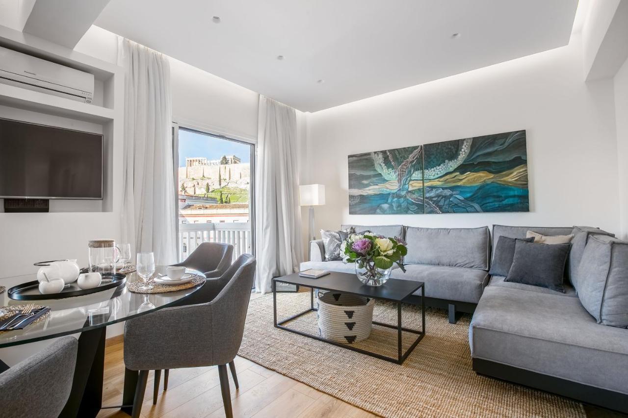 Ferienwohnung Modern Flat In The Grounds Of Acropolis Monuments -Armonia- Athen Exterior foto