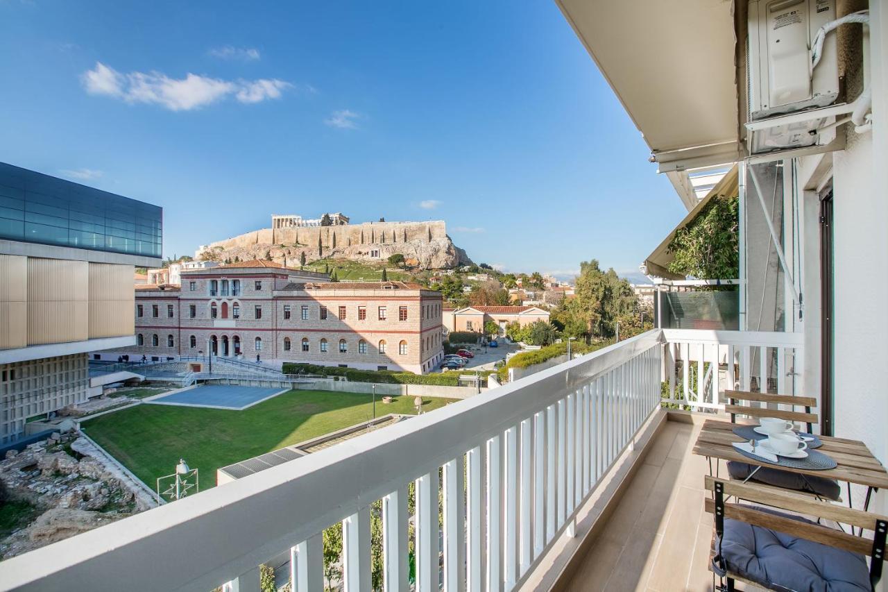 Ferienwohnung Modern Flat In The Grounds Of Acropolis Monuments -Armonia- Athen Exterior foto