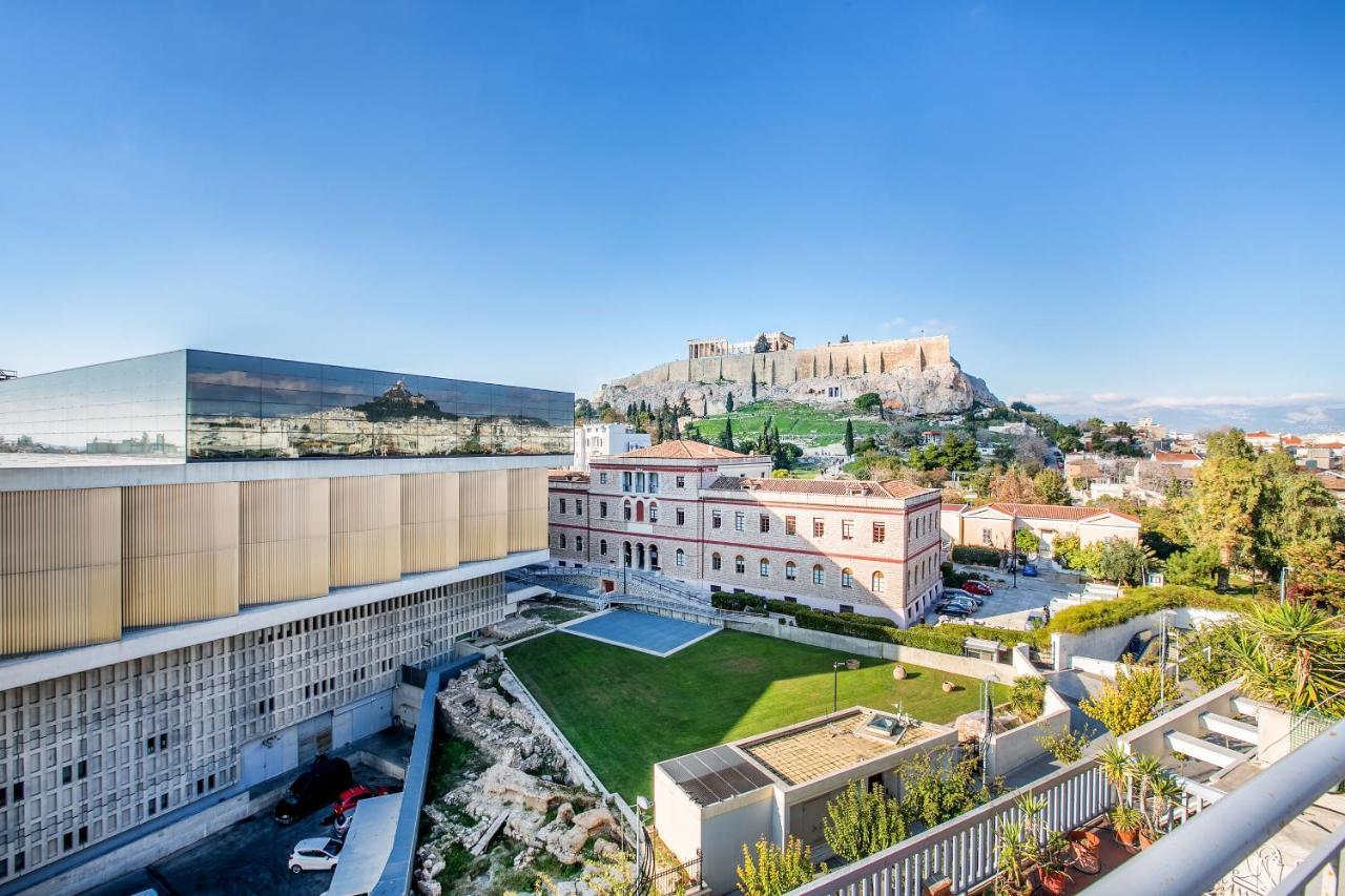 Ferienwohnung Modern Flat In The Grounds Of Acropolis Monuments -Armonia- Athen Exterior foto