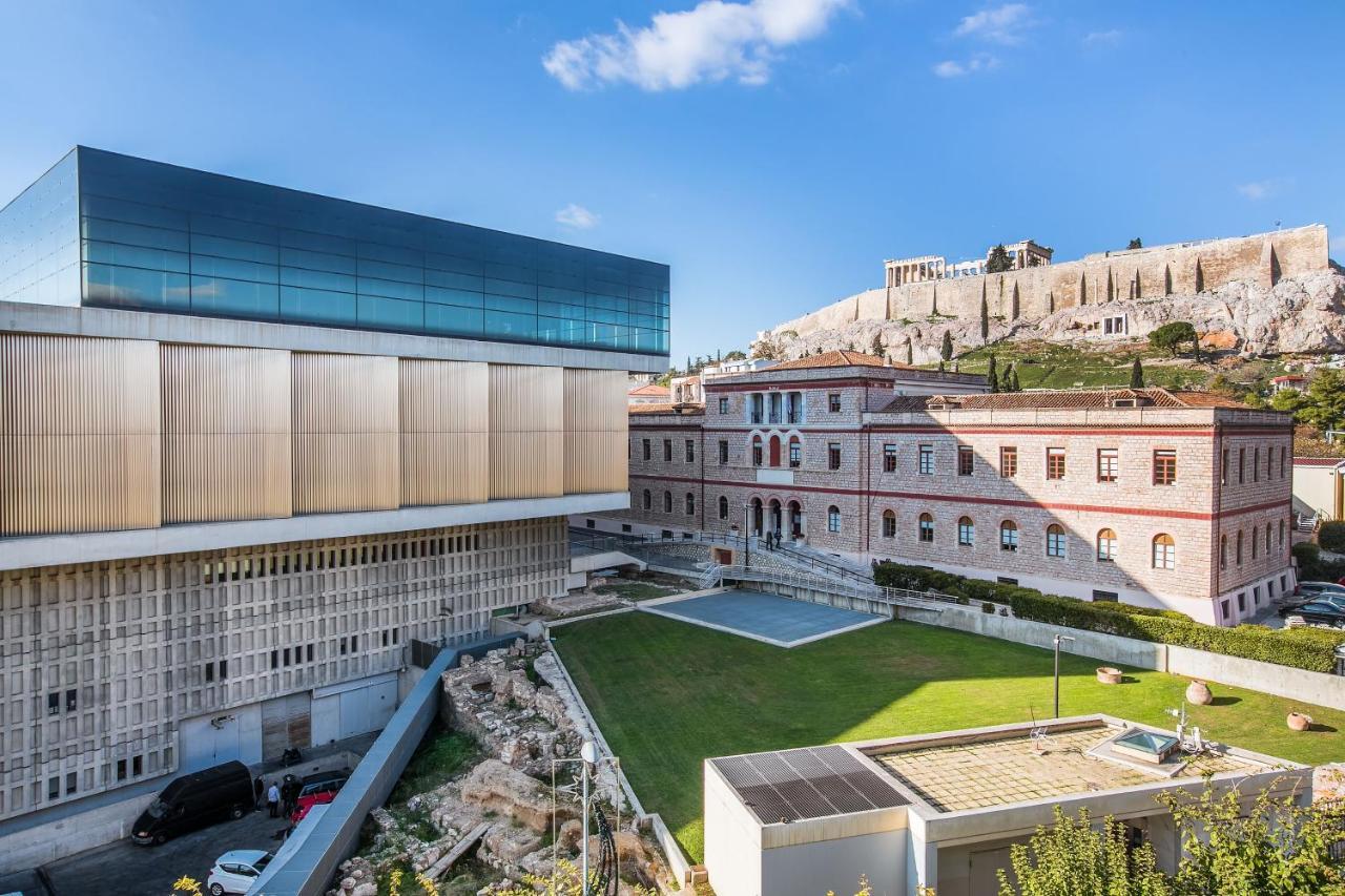 Ferienwohnung Modern Flat In The Grounds Of Acropolis Monuments -Armonia- Athen Exterior foto