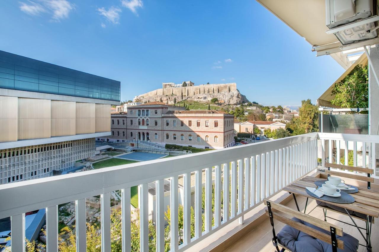 Ferienwohnung Modern Flat In The Grounds Of Acropolis Monuments -Armonia- Athen Exterior foto