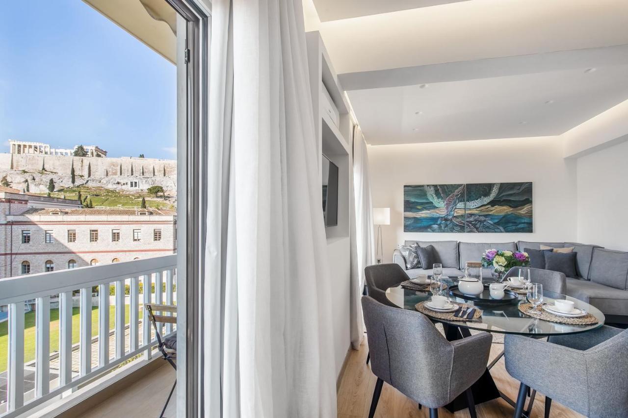 Ferienwohnung Modern Flat In The Grounds Of Acropolis Monuments -Armonia- Athen Exterior foto