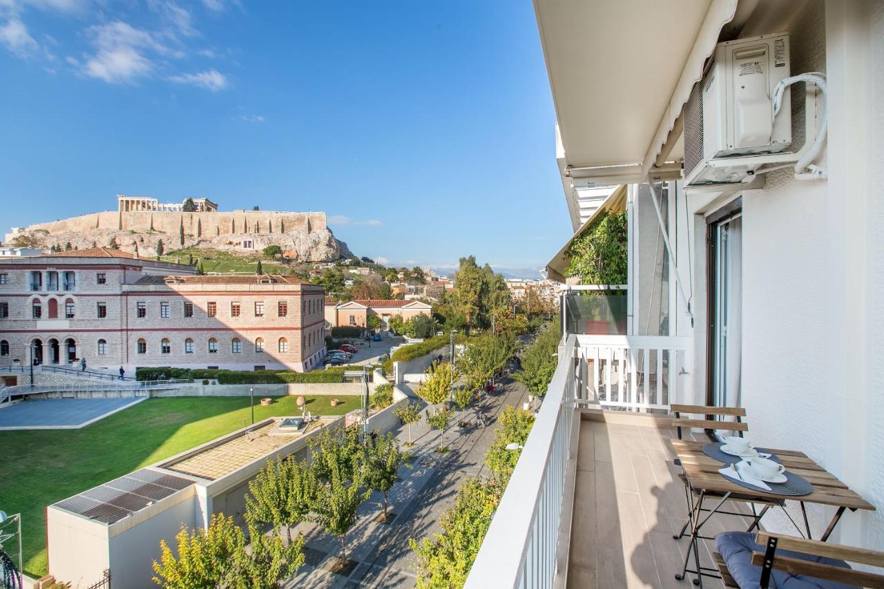 Ferienwohnung Modern Flat In The Grounds Of Acropolis Monuments -Armonia- Athen Exterior foto