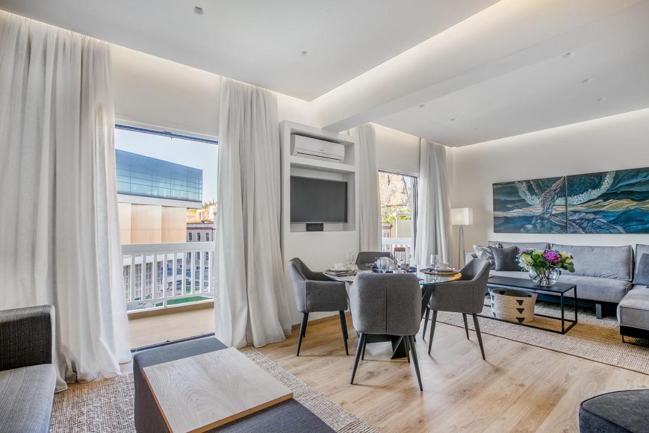 Ferienwohnung Modern Flat In The Grounds Of Acropolis Monuments -Armonia- Athen Exterior foto