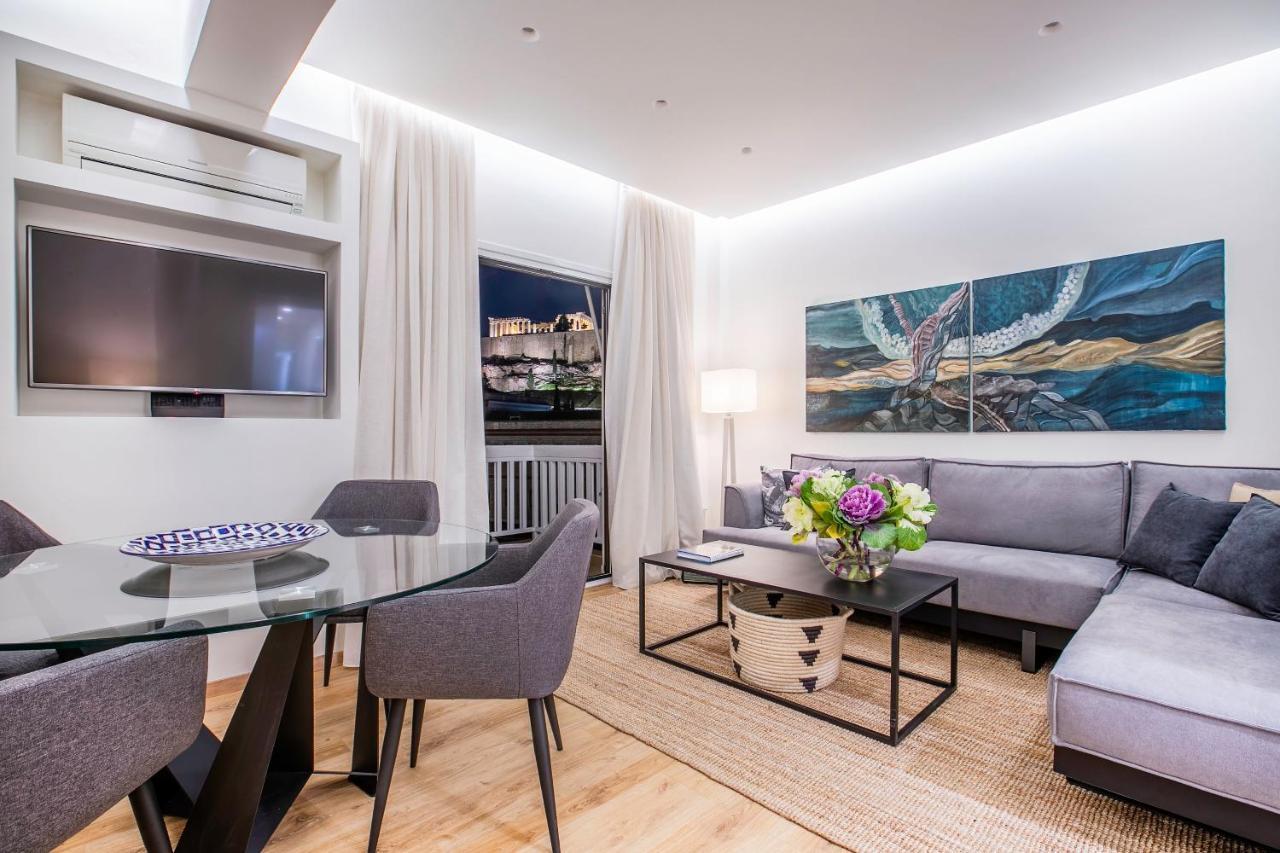 Ferienwohnung Modern Flat In The Grounds Of Acropolis Monuments -Armonia- Athen Exterior foto