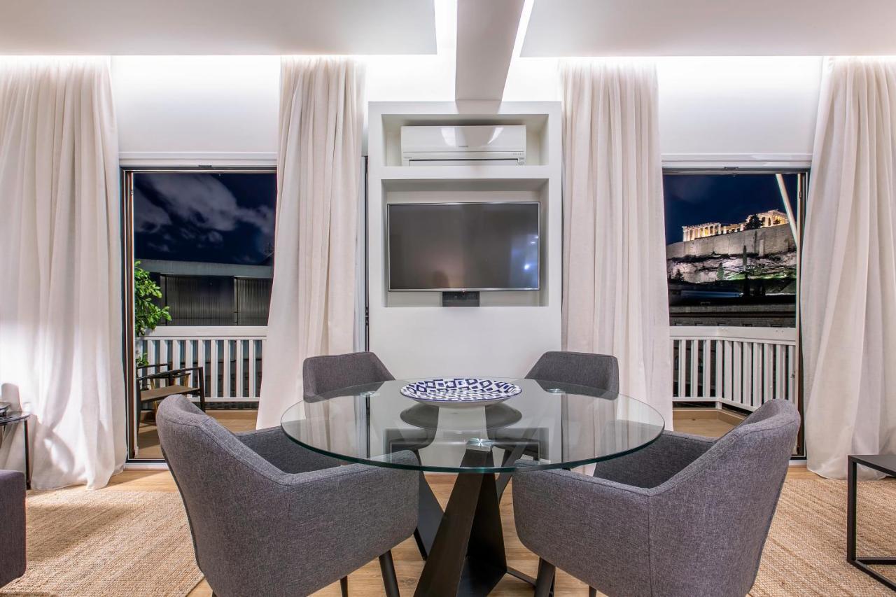 Ferienwohnung Modern Flat In The Grounds Of Acropolis Monuments -Armonia- Athen Exterior foto