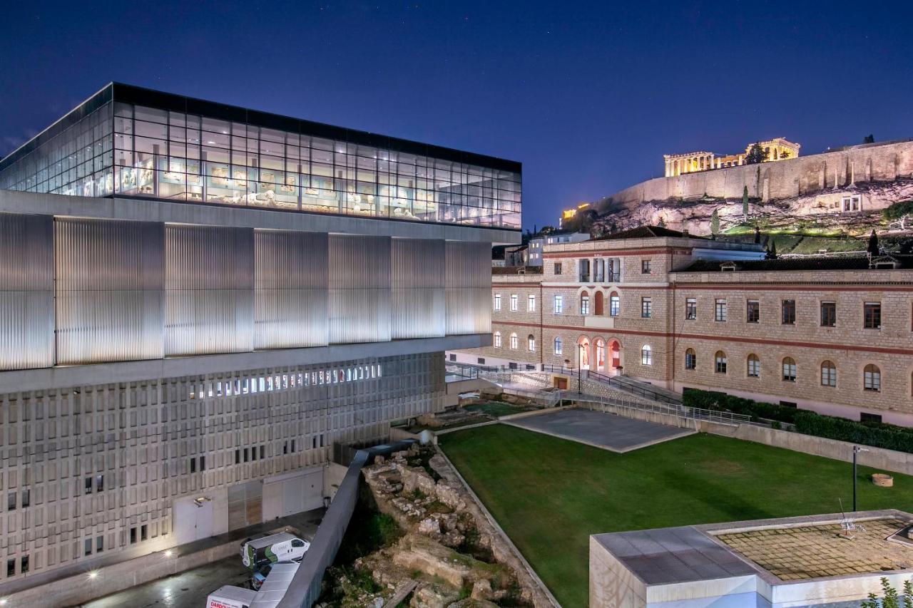 Ferienwohnung Modern Flat In The Grounds Of Acropolis Monuments -Armonia- Athen Exterior foto