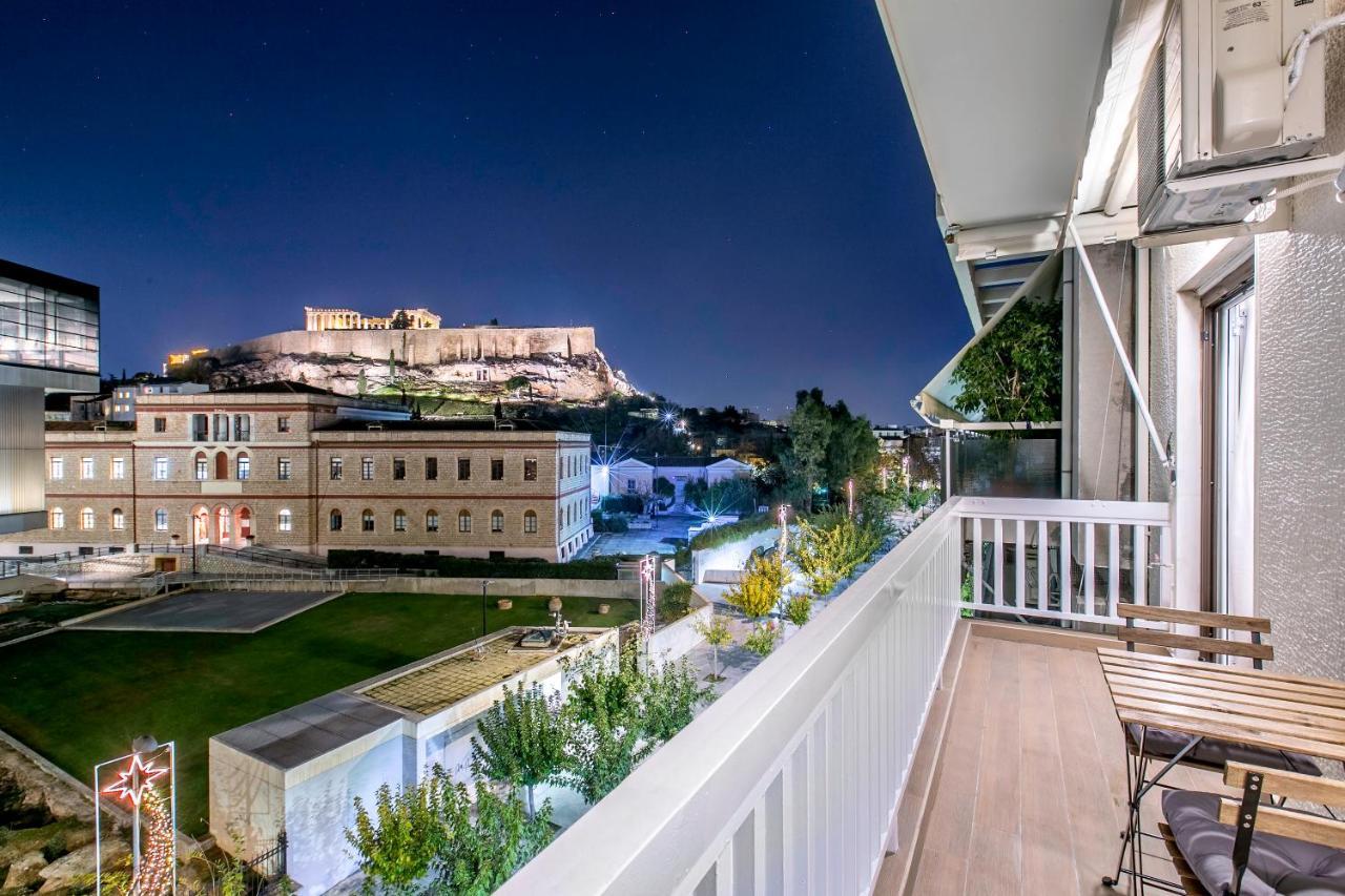 Ferienwohnung Modern Flat In The Grounds Of Acropolis Monuments -Armonia- Athen Exterior foto